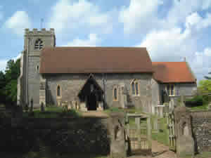 from the main church gate