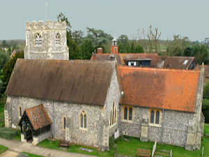 The Church from the church grounds